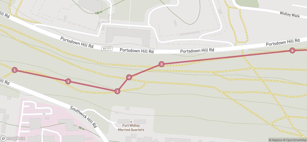 Map preview for Wildflower West Walk Part 2