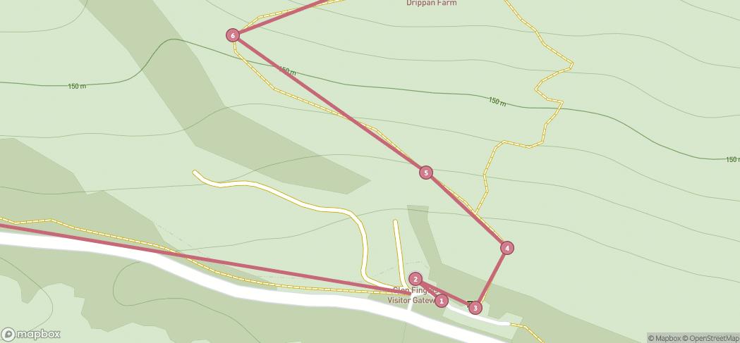 Map preview for Glen Finglas loop