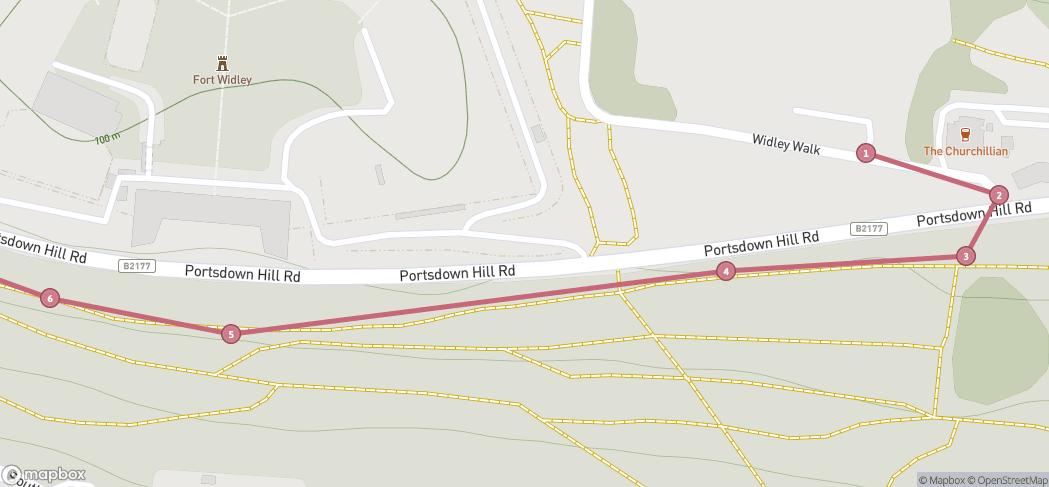 Map preview for Wildflower West Walk Part 1