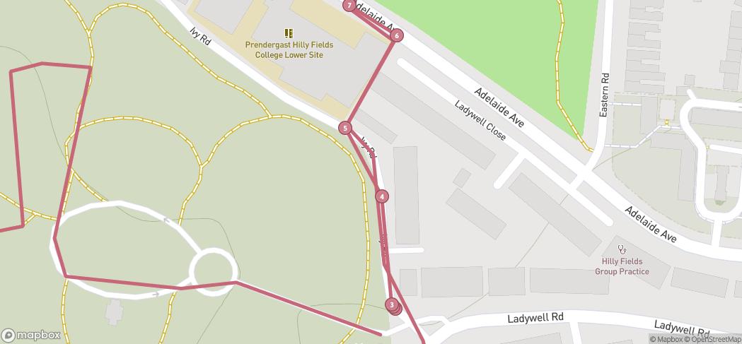 Map preview for BBC Ramblings with Clare Balding