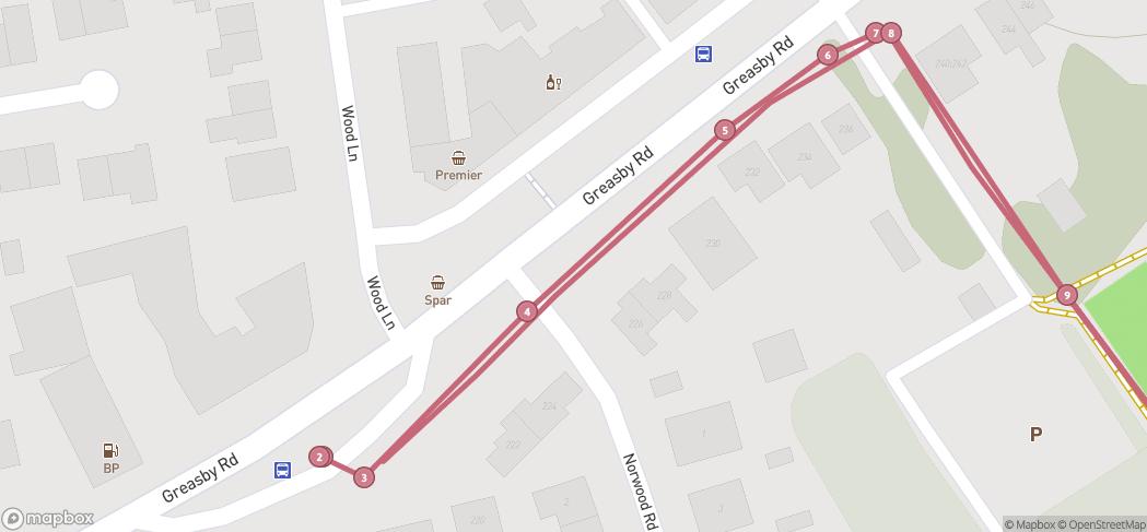 Map preview for Coronation Park Walk