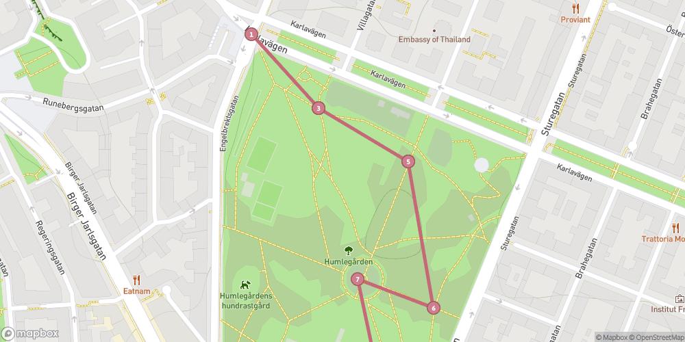 Promenad i Humlegården - Go Jauntly