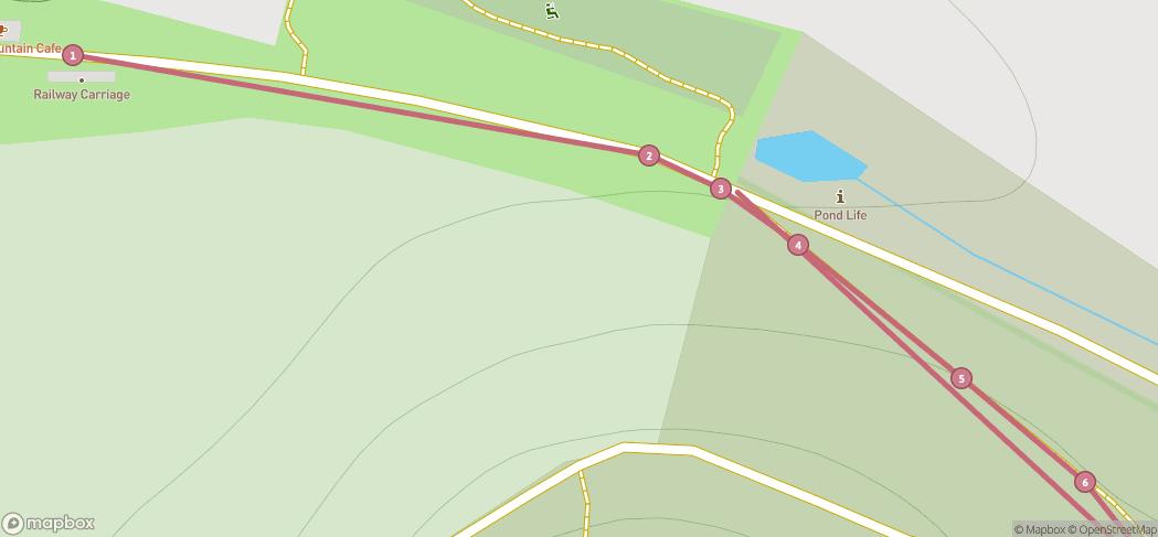 Map preview for Guisborough Wellbeing Trail