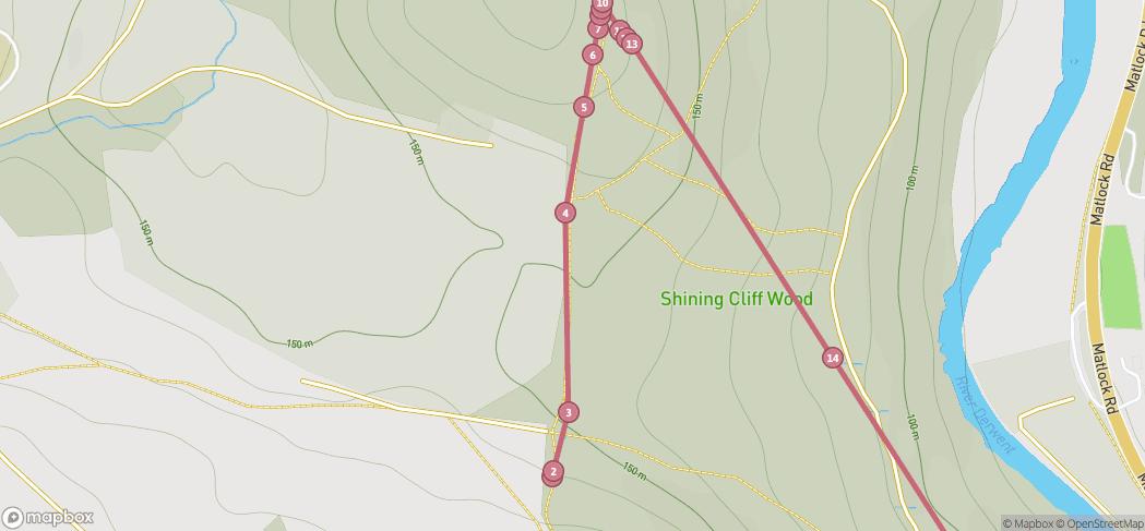 Map preview for Pilgrimage to Betty Kenny’s Yew