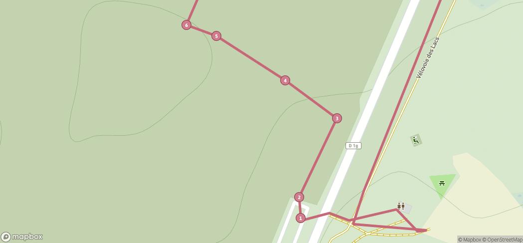 Map preview for Walk in the forêt d'Orient