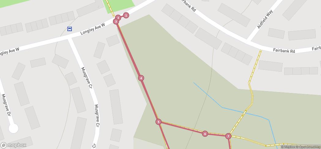 Map preview for Short walk in Roe Woods (near NGH)