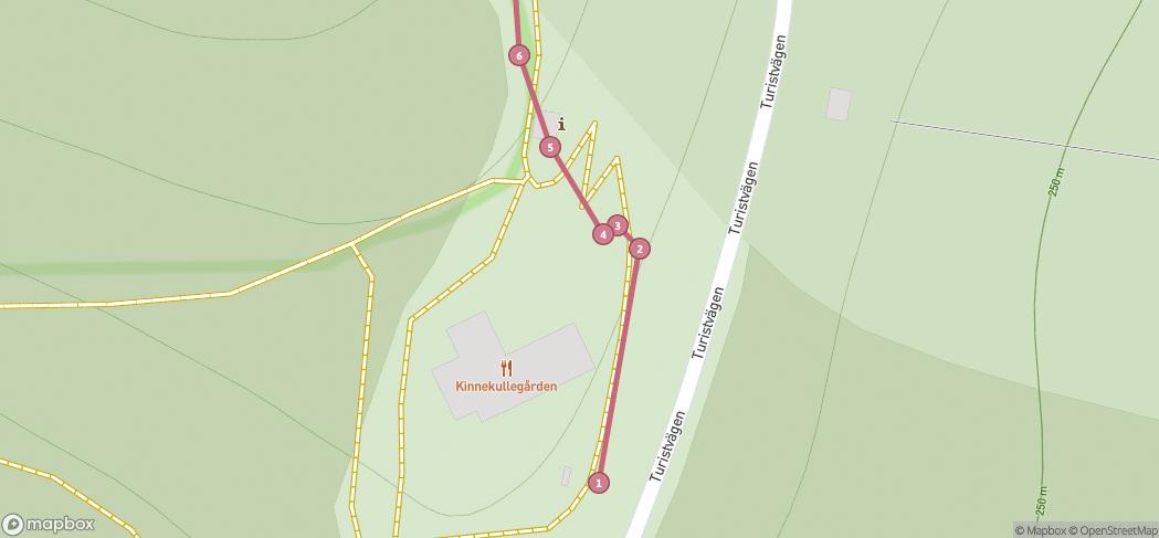 Map preview for Utsikter & historia i Kinnekulle 🔭