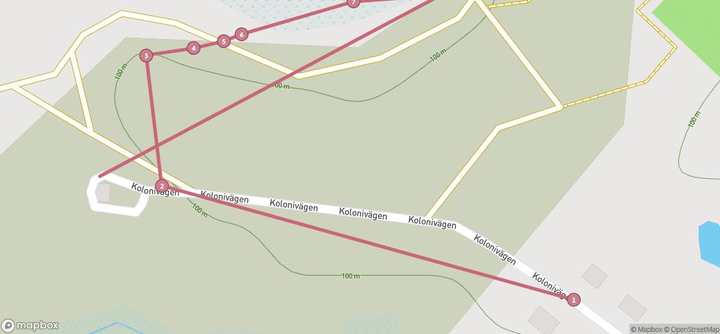 Map preview for Walk the Byasjön lake 