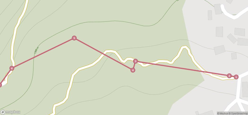 Map preview for Pallivasal Tea Hike