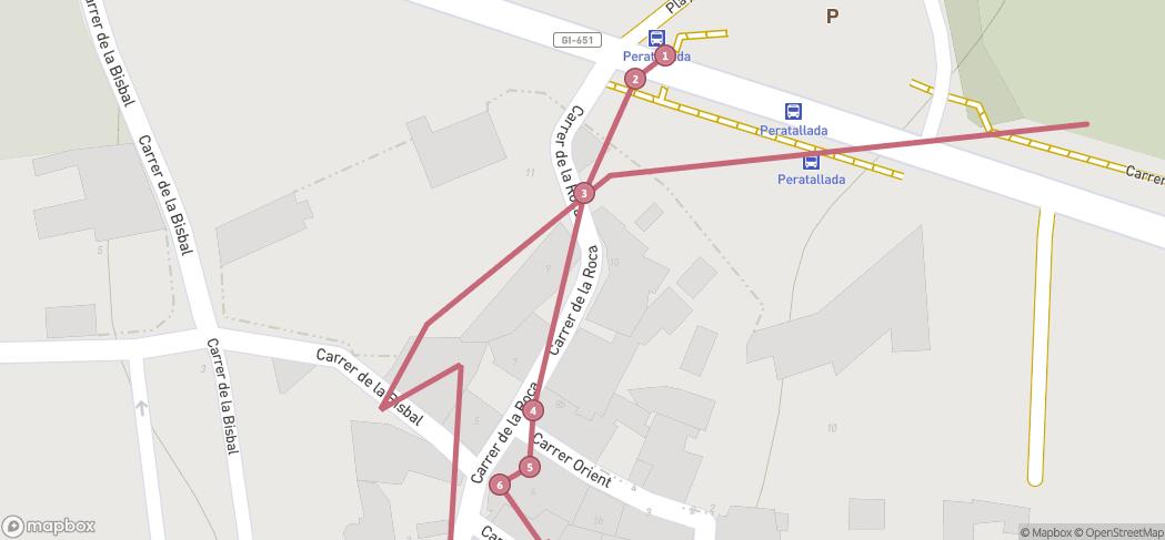 Map preview for Picture perfect Peratallada 