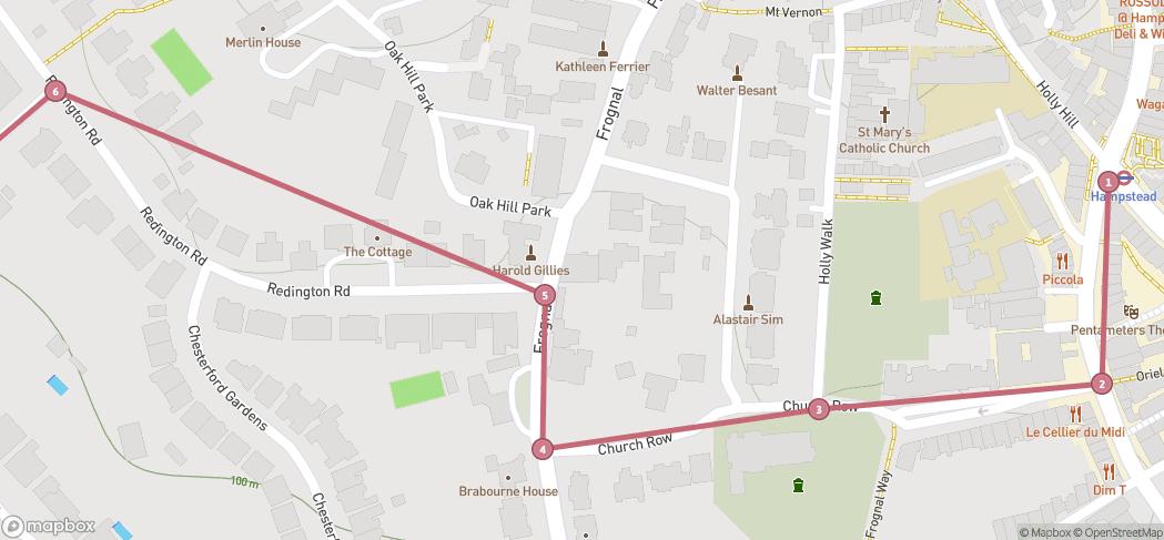 Map preview for Hampstead